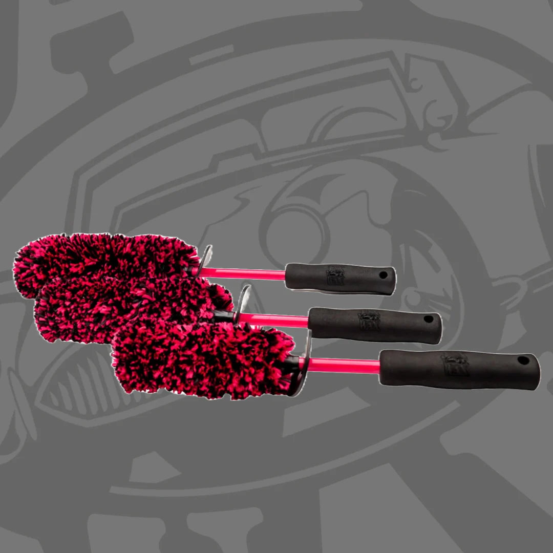Jax Wax 3pc Wheel Brush Kit