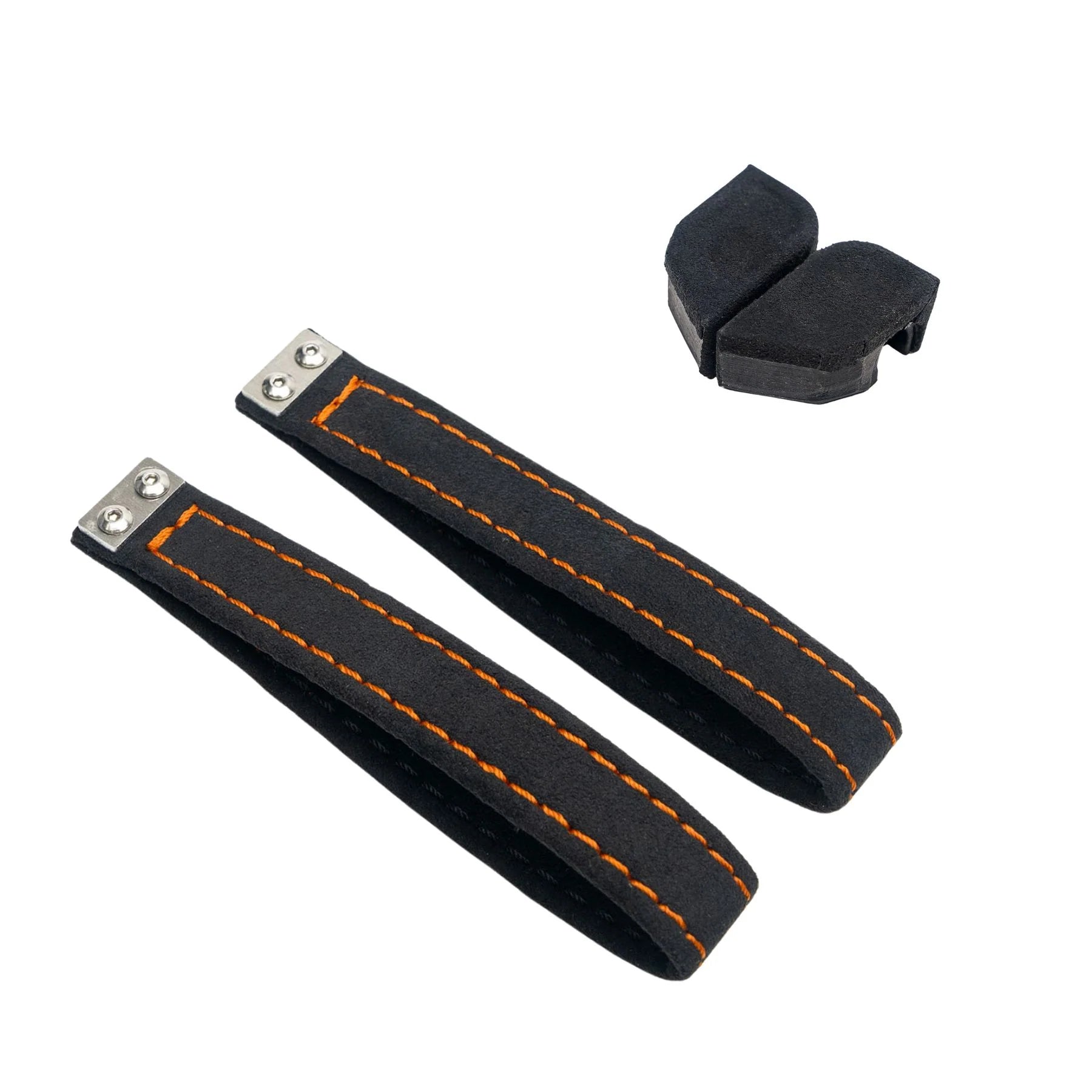 the HIATUS プレート Billetworkz Alcantara Door Pull Strap Kit - Fits 22+ WRX, 22+ BRZ, 22+