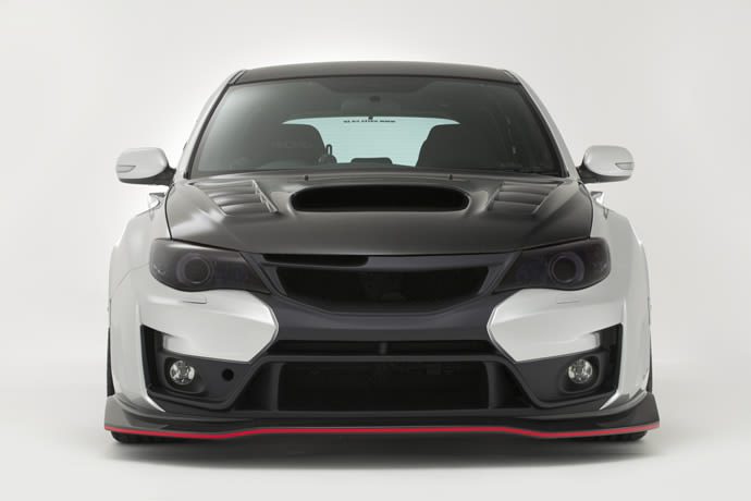 VARIS FRONT BUMPER, VER. 2 (ULTIMATE ’16 VERSION) FOR 2008-14 SUBARU WRX STI [GRB/GVB] VASU-151/VASU-152