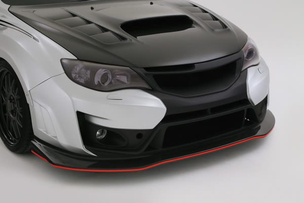 VARIS FRONT BUMPER, VER. 2 (ULTIMATE ’16 VERSION) FOR 2008-14 SUBARU WRX STI [GRB/GVB] VASU-151/VASU-152