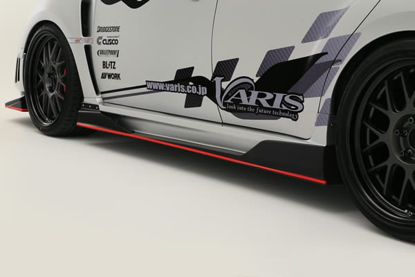 Varis Ultimate Version 2 Side Skirt + Air Shroud Set - 2008-14 Subaru WRX STi [GRB/GVB]