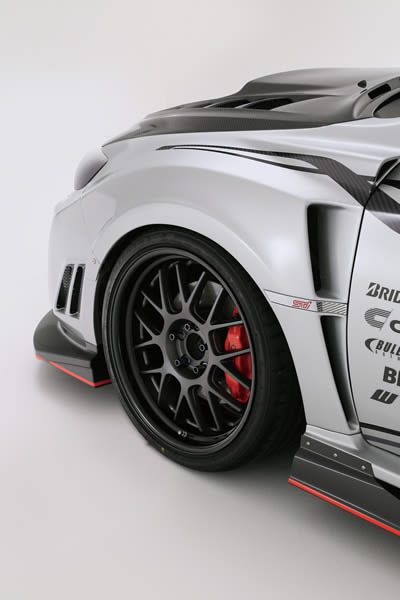 Varis Ultimate Wide Front Fender Set + Bumper Extension Cover - 2008-14 Subaru WRX STi [GRB/GVB]