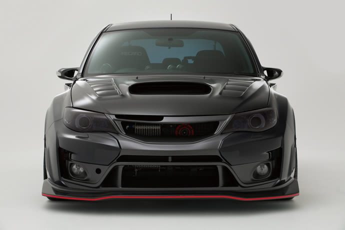 VARIS FRONT BUMPER, VER. 2 (ULTIMATE ’16 VERSION) FOR 2008-14 SUBARU WRX STI [GRB/GVB] VASU-151/VASU-152