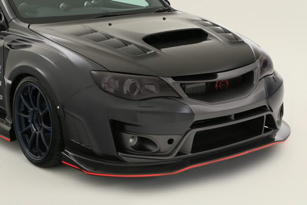 Varis Ultimate Wide Front Fender Set + Bumper Extension Cover - 2008-14 Subaru WRX STi [GRB/GVB]