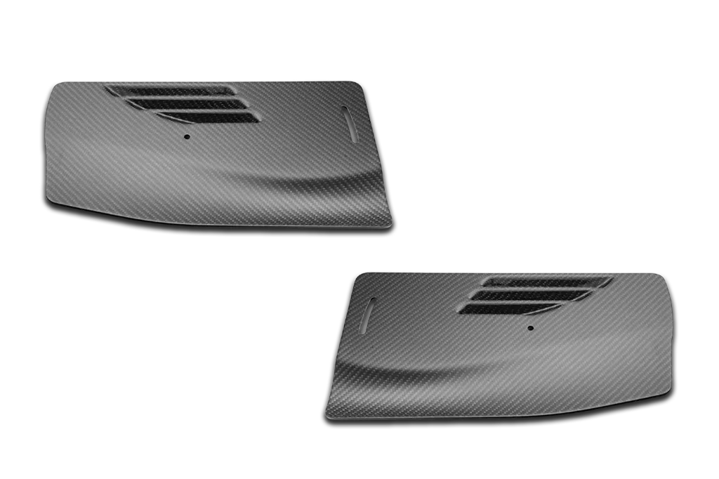 Verus Engineering Vented UCW Carbon Fiber Endplates - Universal