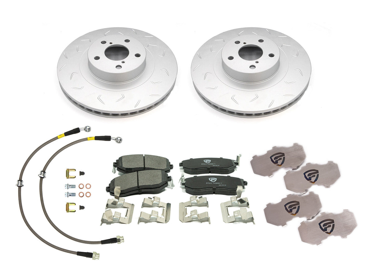 FactionFab Full Brake Kit Combo Front - 2013-2020 FR-S BRZ 86 / 2022-2026 BRZ GR86Non-Brembo