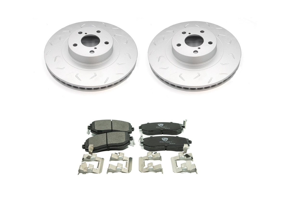 FactionFab Pad / Rotor Combo Front - 2013-2020 FR-S BRZ 86 / 2022-2026 BRZ GR86 Non-Brembo