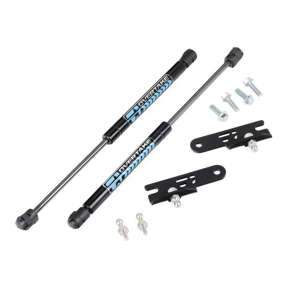 OVERTAKE Hi-Lift Hood Struts - 1993-2001 Impreza, 1998-2002 Forester