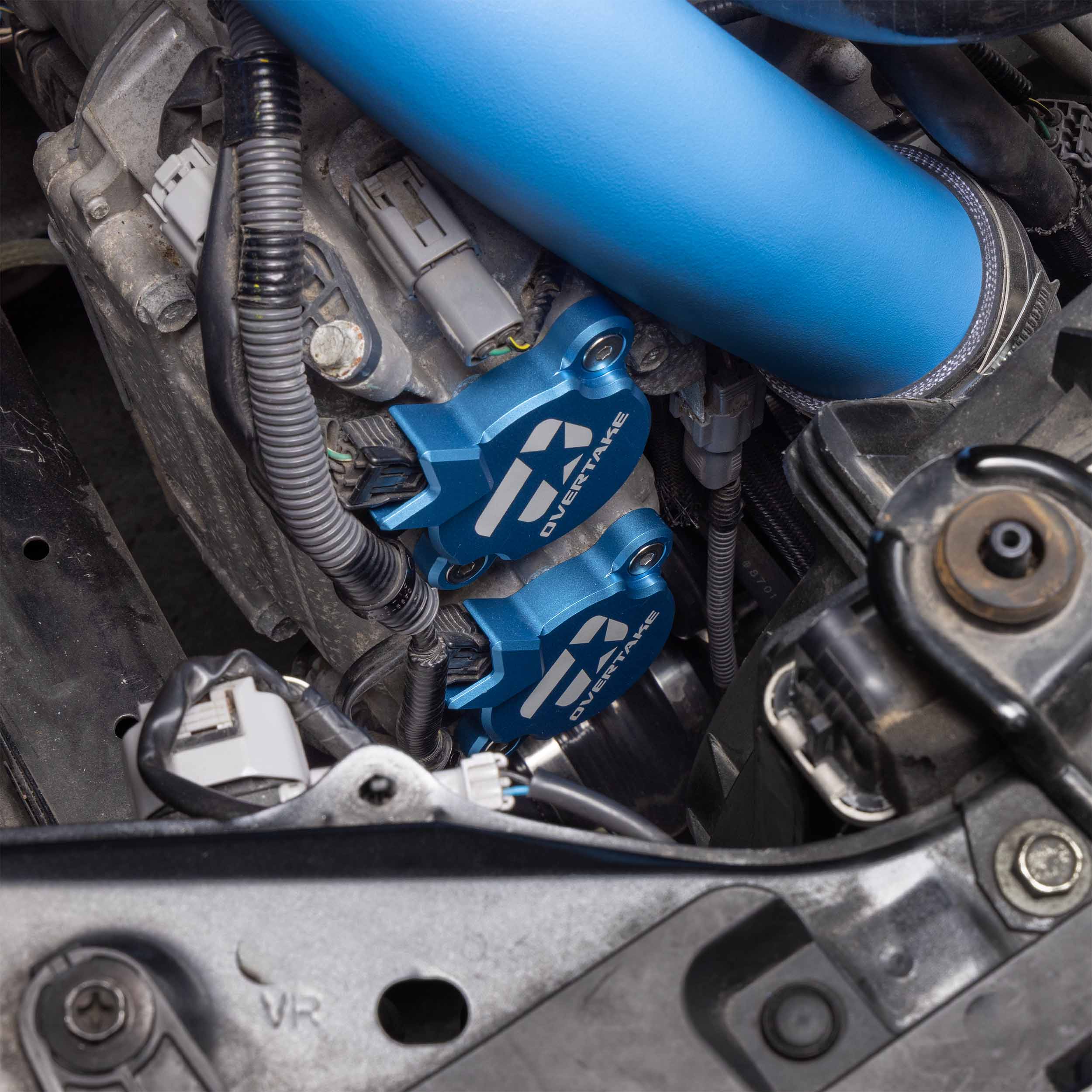 OVERTAKE Cam Solenoid Covers - Subaru 2015-26 WRX, 2013-26 BRZ/86