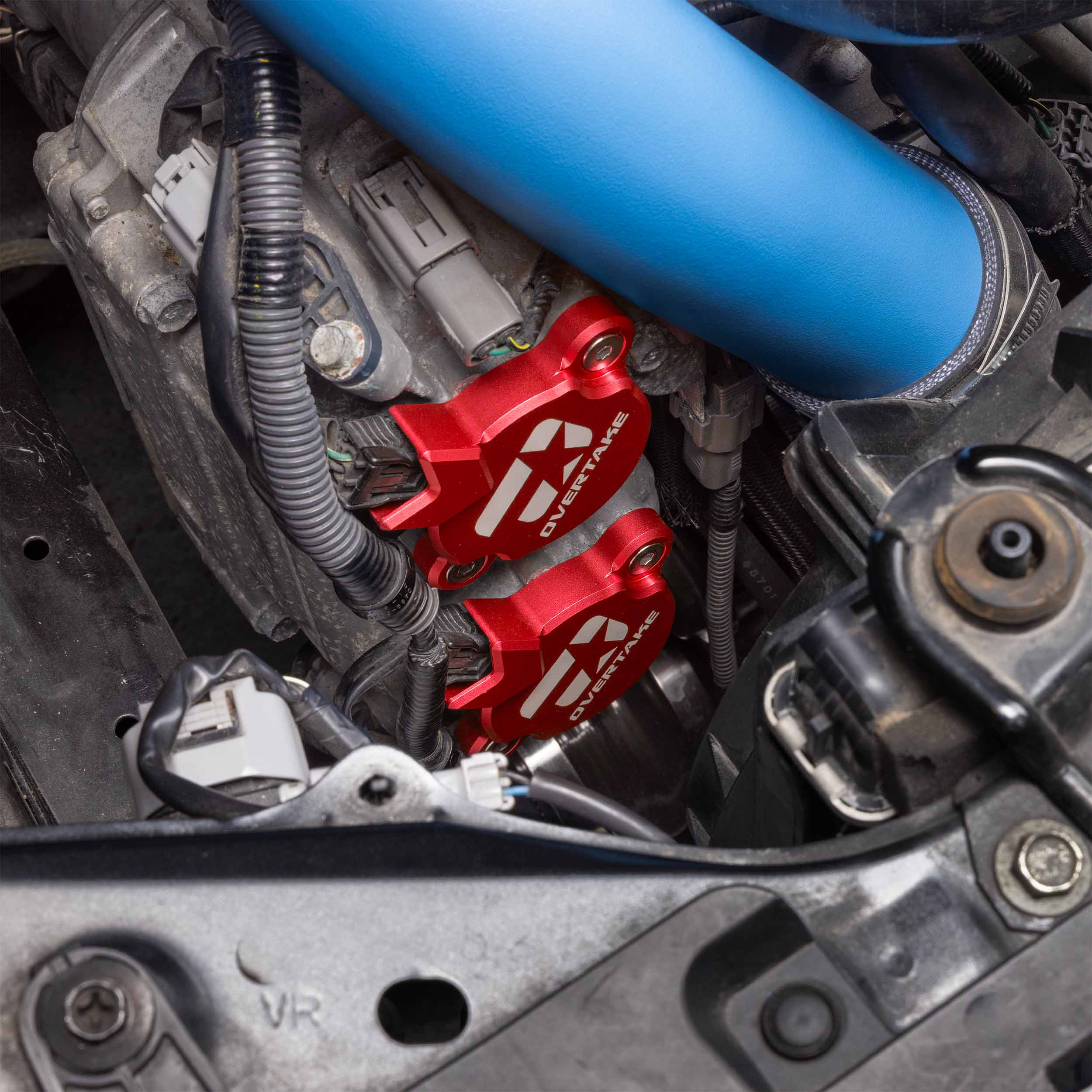 OVERTAKE Cam Solenoid Covers - Subaru 2015-26 WRX, 2013-26 BRZ/86