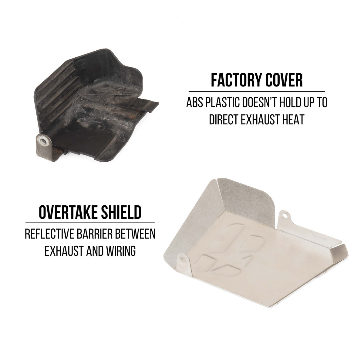 OVERTAKE DAVCS Cam Solenoid Heat Shield - Subaru 2008-2021 STI