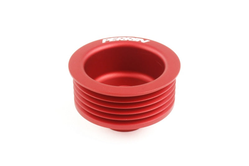 PERRIN PERFORMANCE ALTERNATOR PULLEY- RED - 02-05 WRX , 04-06 STI