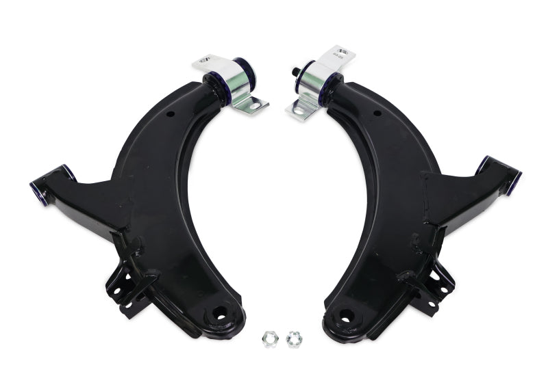 Super Pro OEM+ Front Lower Control Arm and Mount Set - 1993-2001 Impreza, 1990-2004 Legacy