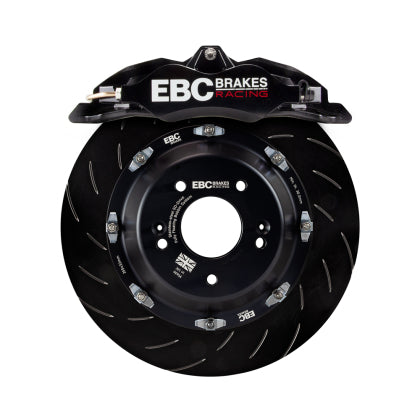 EBC Racing YELLOW Apollo-4 Calipers 330mm Rotors Front Big Brake Kit - 13-21 BRZ