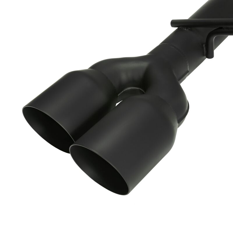 Remark Stealth Edition Stainless Steel Axle Back w/ 4" Single Wall Black Cerakote - 2015-2021 WRX / 2015-2021 STI