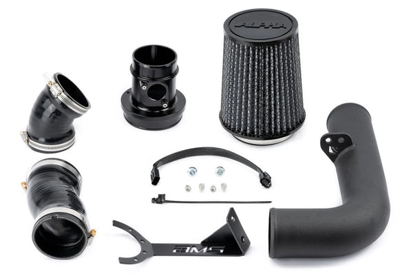 AMS Performance Cold Air Intake Wrinkle Black (no air box) - 2022+ WRX