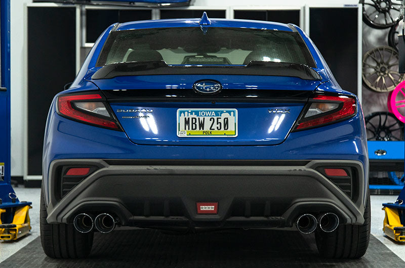OLM CARBON FIBER LOW PROFILE TRUNK SPOILER - 2022+ WRX