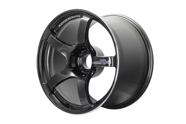 Advan TC4 18x9.5 +45 5-114.3 Racing Gunmetallic and Ring Wheel