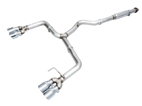 AWE Track Edition Catback Exhaust w/ Chrome Silver Tips - 2022+ WRX