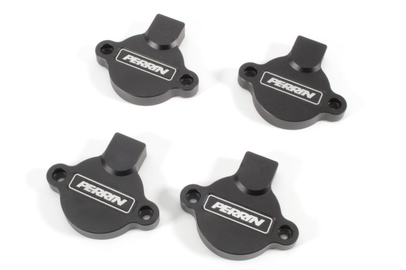 PERRIN CAM Solenoid Cover Set - Black - 2015-2021 WRX, 2022+ WRX