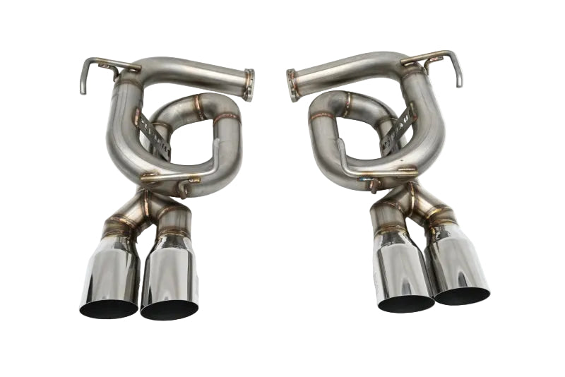 Invidia Twin Loop 3.5in. Single Layer S.S Tip Axle-Back Exhaust - 2022+ WRX
