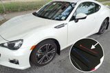 Rally Armor UR Mudflaps Black Urethane RED Logo - 2013-2021 BRZ