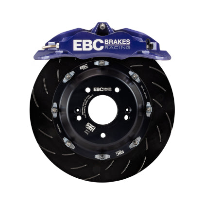 EBC Racing Blue Apollo-4 Calipers 330mm Rotors Front Big Brake Kit - 13-21 BRZ