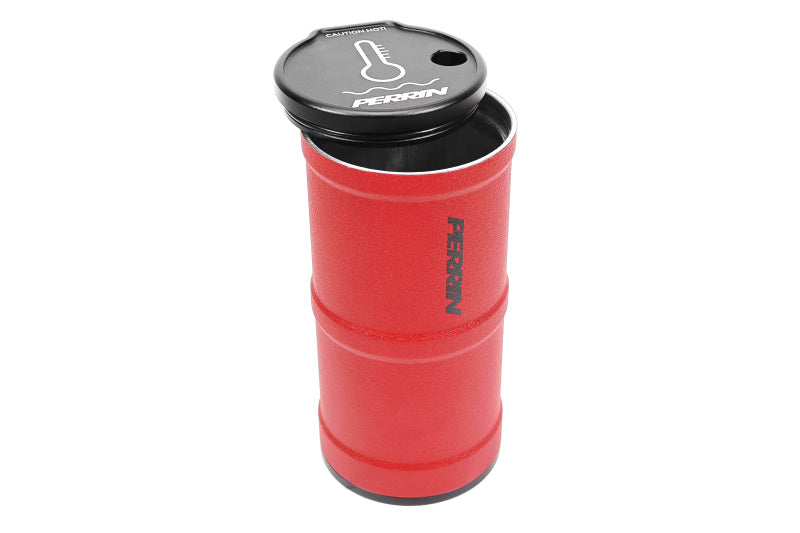 Perrin Coolant Overflow Tank - Red - 13-21 BRZ, 2022+ BRZ, 04-21 STI, 02-21 WRX, 2022+ WRX