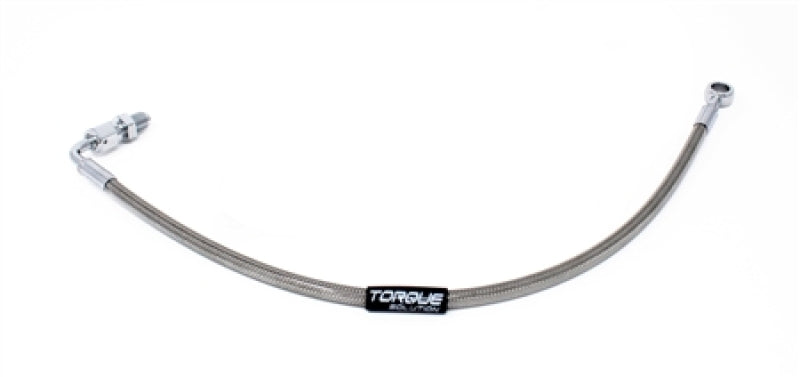 Torque Solution Stainless Braided Clutch Line - 2015-2021 WRX/STI, 2013-2025 BRZ Manual