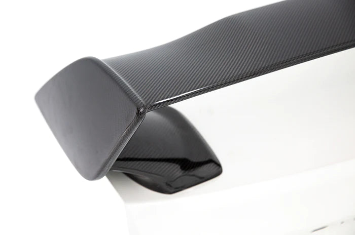 OLM Carbon Fiber OEM STI Style Spoiler with Carbon Bases - 2015-2021 Subaru WRX / STI