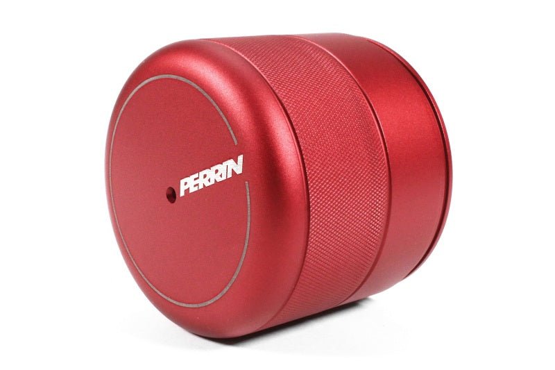 Perrin Oil Filter Cover - RED - 2015-2021 WRX, 2022+ WRX 2013-2021 BRZ, 2022+ BRZ