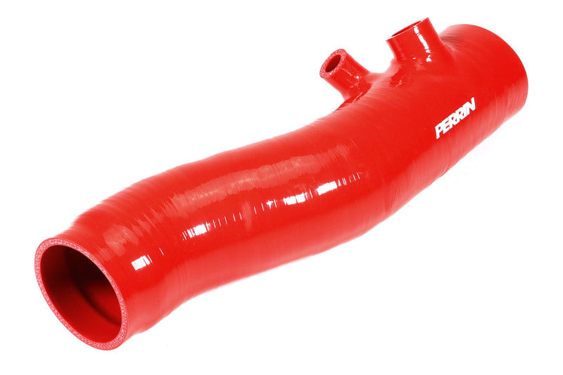 Perrin Long Type Turbo Inlet Hose  - Red - 22-25 Subaru WRX + MORE