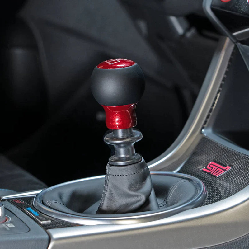 Billetworkz Fusion Weighted Shift Knob w/ 6 Speed Shift Pattern Engraving - 2015-2021 WRX, 2022+ WRX, 2004-2021 STI