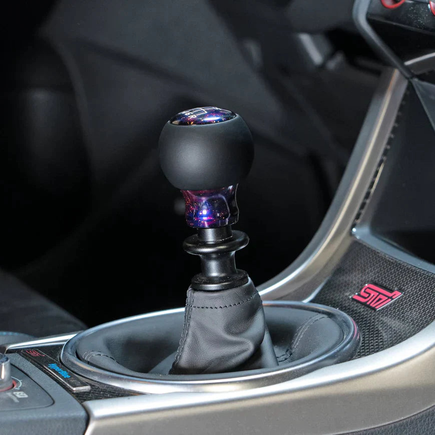 Billetworkz Fusion Weighted Shift Knob w/ 5 Speed Shift Pattern Engraving - 5 Speed Subaru models