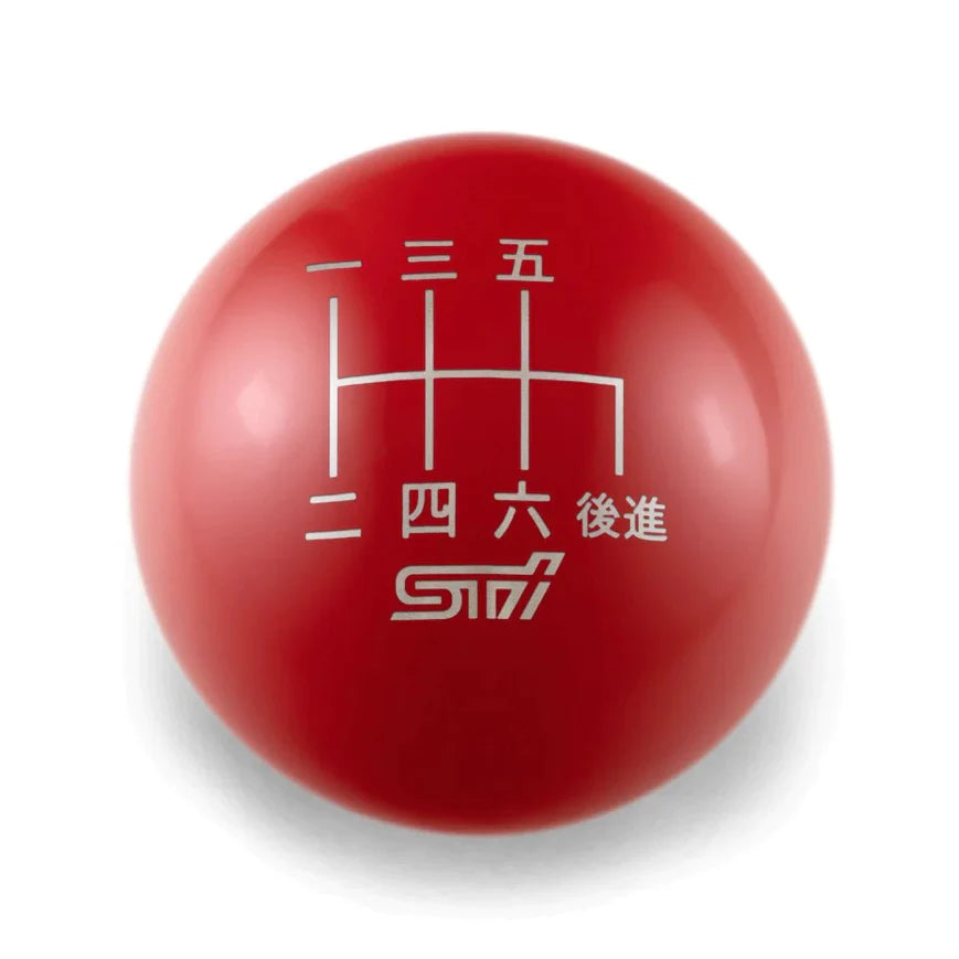 Billetworkz Weighted Shift Knob w/ 6 Speed Japanese Engraving - 2004-2021 STI