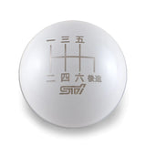 Billetworkz Weighted Shift Knob w/ 6 Speed Japanese Engraving - 2004-2021 STI