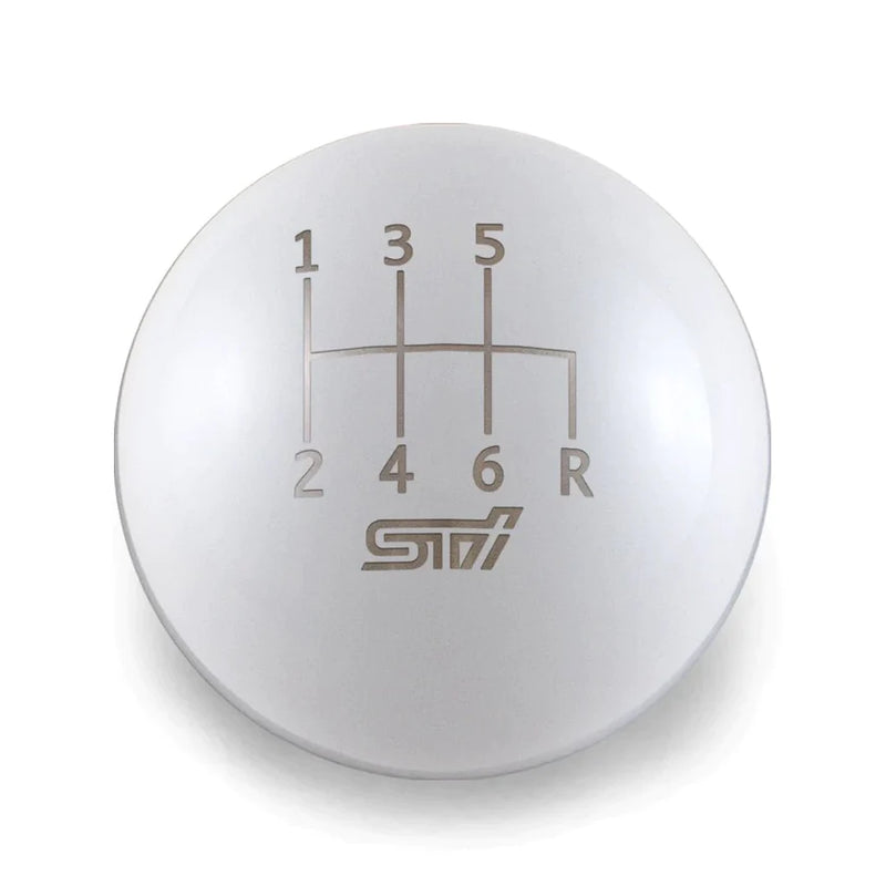 Billetworkz Weighted Shift Knob w/ 6 Speed STI Engraving - 2004-2021 STI