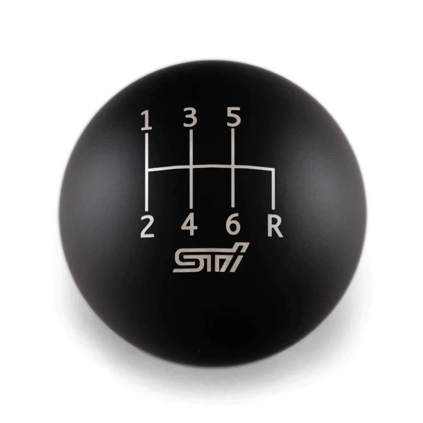 Billetworkz Weighted Shift Knob w/ 6 Speed STI Engraving - 2004-2021 S