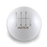 Billetworkz Weighted Shift Knob w/ 6 Speed WRX Engraving - 2015-2021 WRX, 2022+ WRX