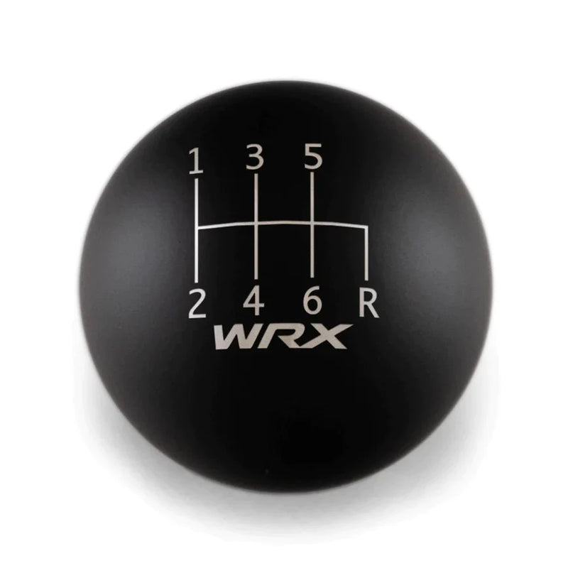 Billetworkz Weighted Shift Knob w/ 6 Speed WRX Engraving - 2015-2021 WRX, 2022+ WRX