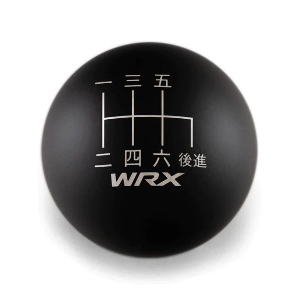 Billetworkz Weighted Shift Knob w/ 6 Speed WRX Japanese Engraving - 2015-2021 WRX, 2022+ WRX