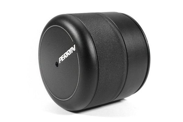 Perrin Oil Filter Cover - BLACK - 2015-2021 WRX, 2022+ WRX 2013-2021 BRZ, 2022+ BRZ