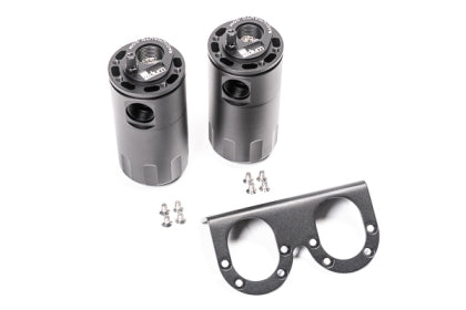 Radium Engineering Dual Universal Catch Can Kit - Fluid Lock - UNIVERSAL KIT (not direct fit)