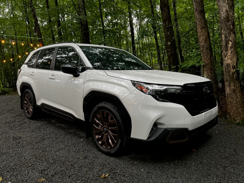Rally Armor Black UR Mud Flap w/Grey Logo - 2025+ FORESTER