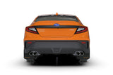 Rally Armor Black UR Mud Flap w/ Orange Logo - 2022+ WRX