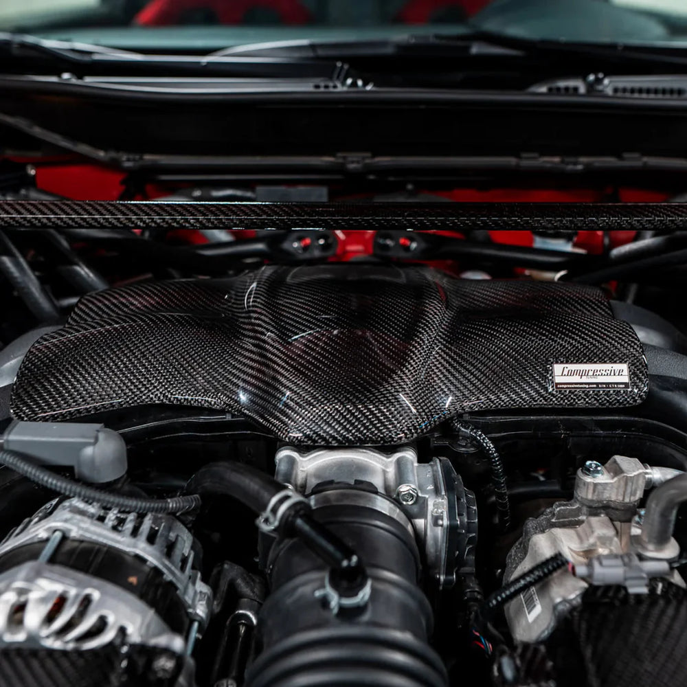 Carbon Fiber Intake Manifold Compressive Tuning EngineArt Carbon Fiber