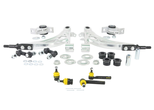 Whiteline Front Lower Control Arms Kit w/ Roll Center Correction - 2002-2007 WRX, 2004-2007 STI