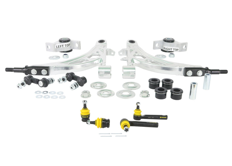 Whiteline Front Lower Control Arms Kit w/ Roll Center Correction - 2002-2007 WRX, 2004-2007 STI