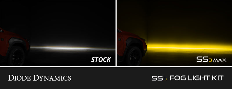 Diode Dynamics SS3 Sport Yellow Fog Light Kit - 2022-2025 WRX