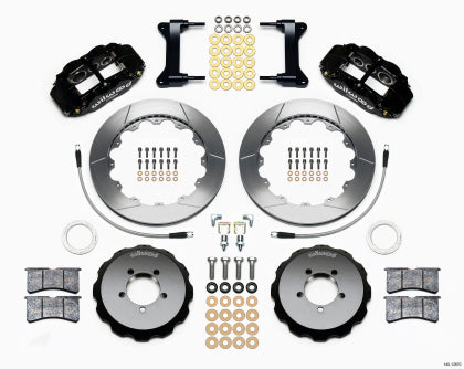 Wilwood 6R Slotted Front Big Brake Kit - Black - 13-21 BRZ. 2022+ BRZ